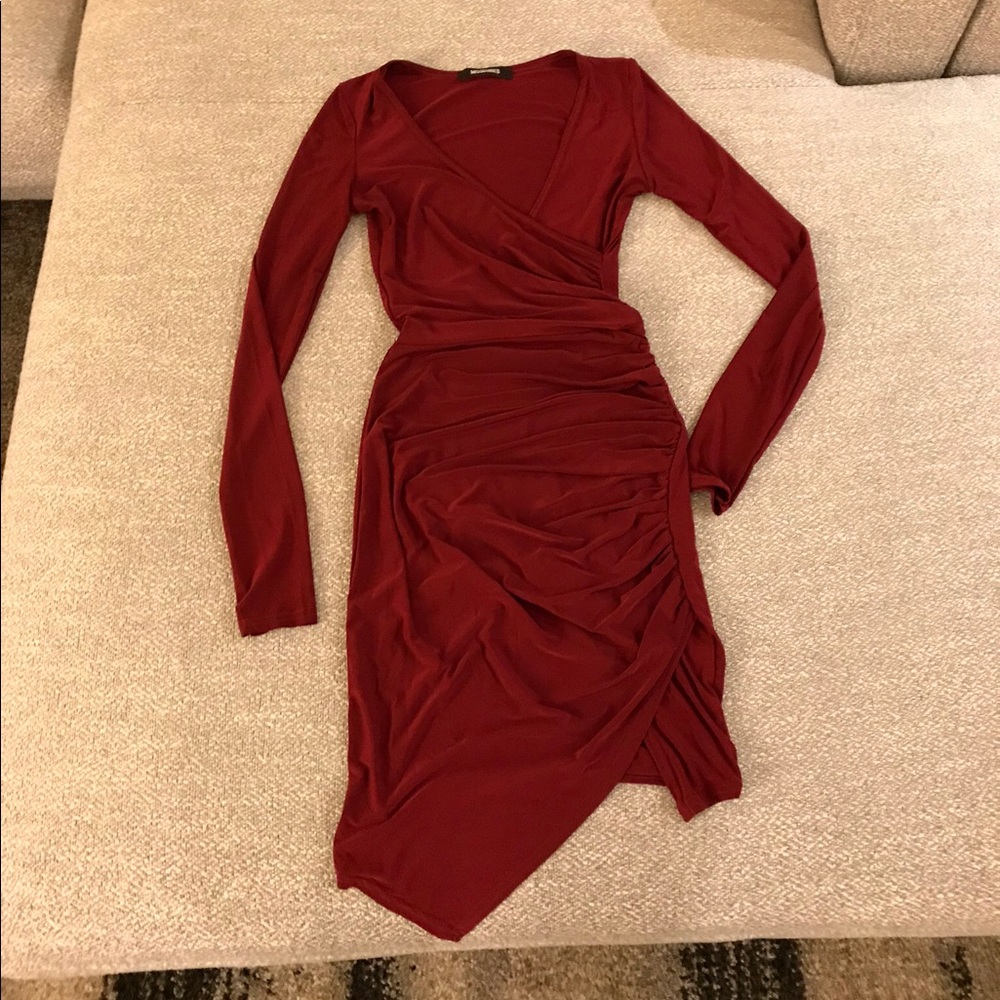 Misguided Bodycon Asymmetrical Dress